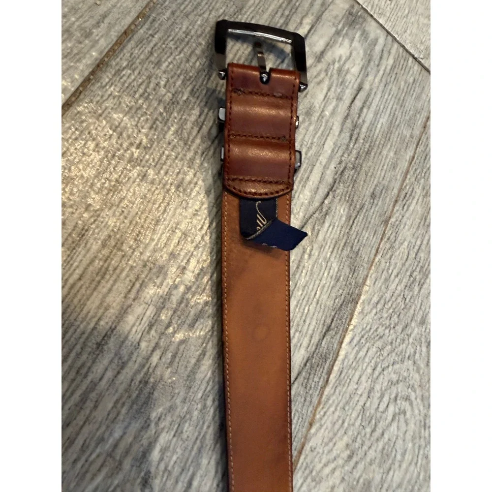 Mezlan leather belt